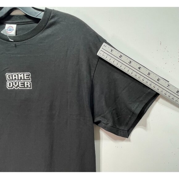 Delta Pro Weight - Men's Adult Short Sleeves T-Shirt - Graphic Tee -Black-Medium - Picture 7 of 13